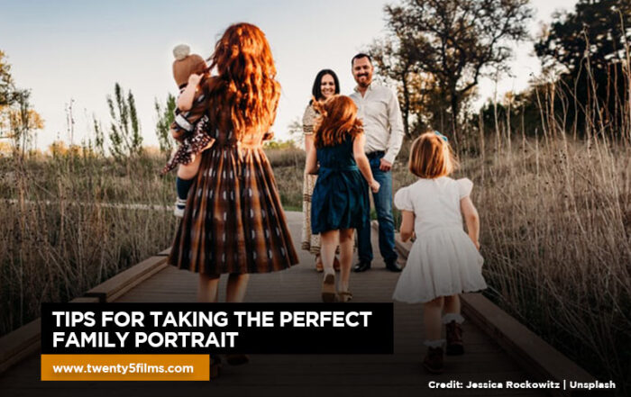 Tips for Taking the Perfect Family Portrait