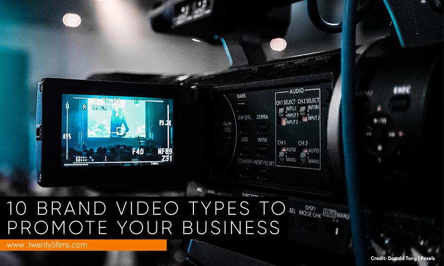 10 Brand Video Types to Promote Your Business