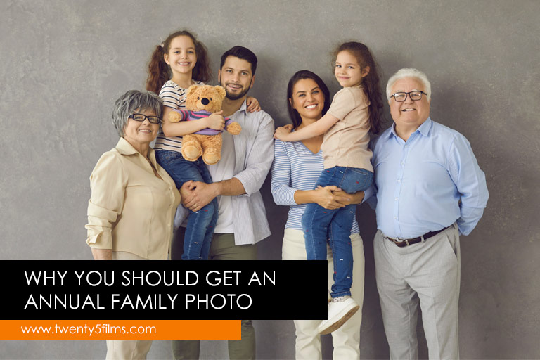 Why You Should Get an Annual Family Photo