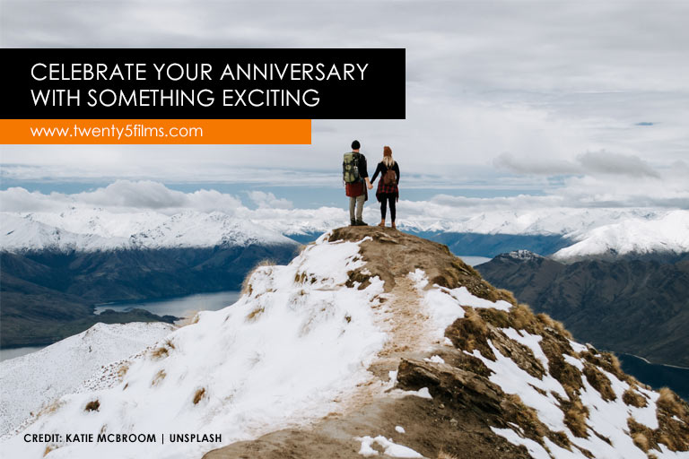 Celebrate your anniversary with something exciting
